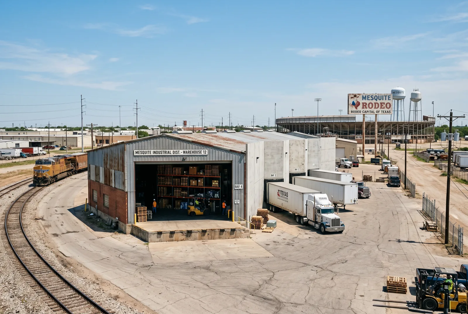 Pallet racking services in Mesquite, TX