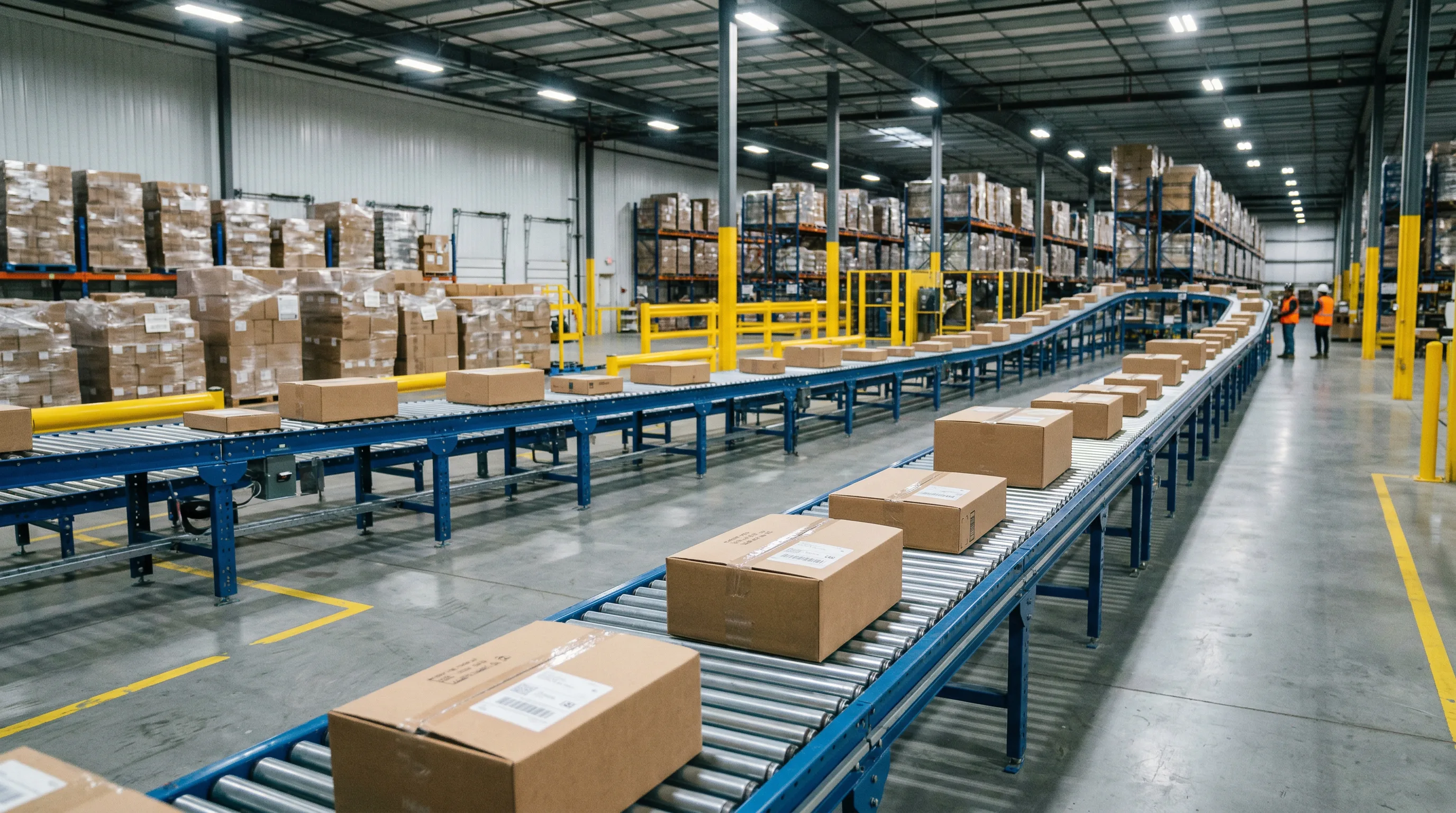 Conveyor Systems available from DFW Pallet Racking in Dallas TX