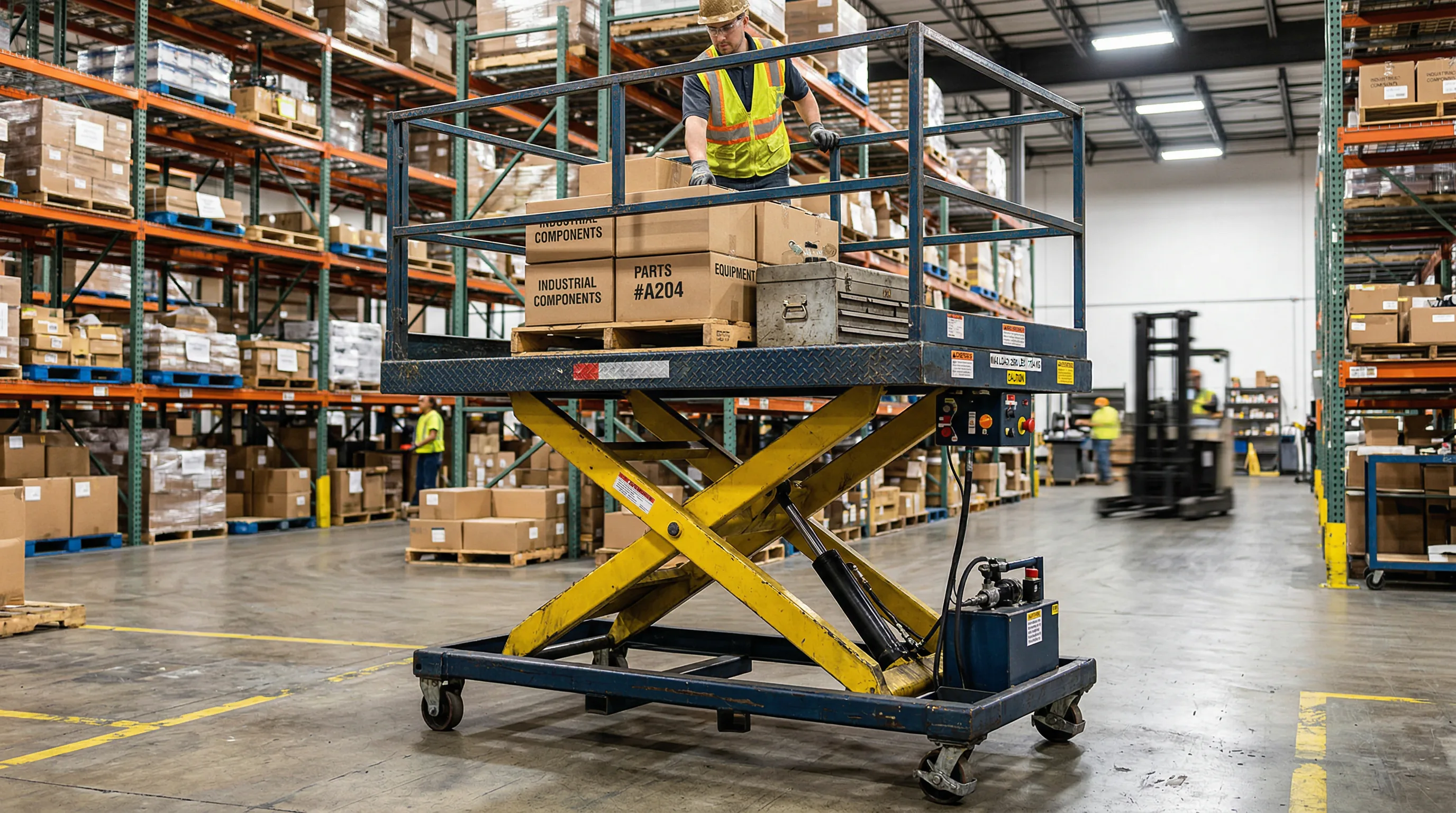 Lift Tables available from DFW Pallet Racking in Dallas TX