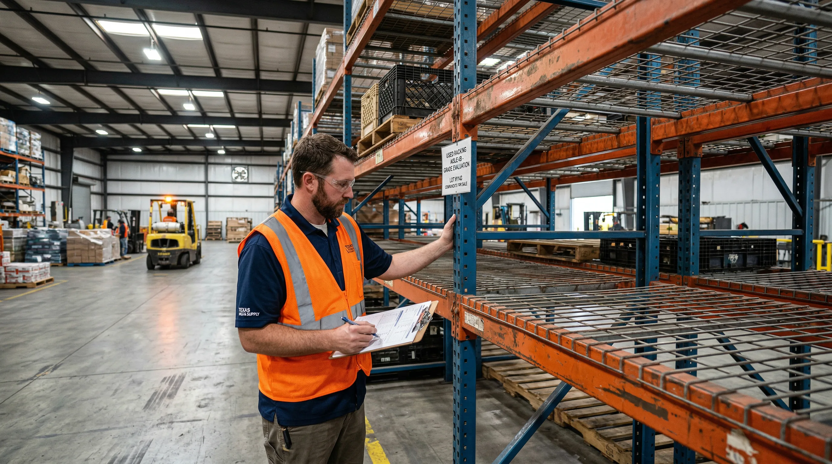 New and used pallet rack systems available in the Dallas TX metro area